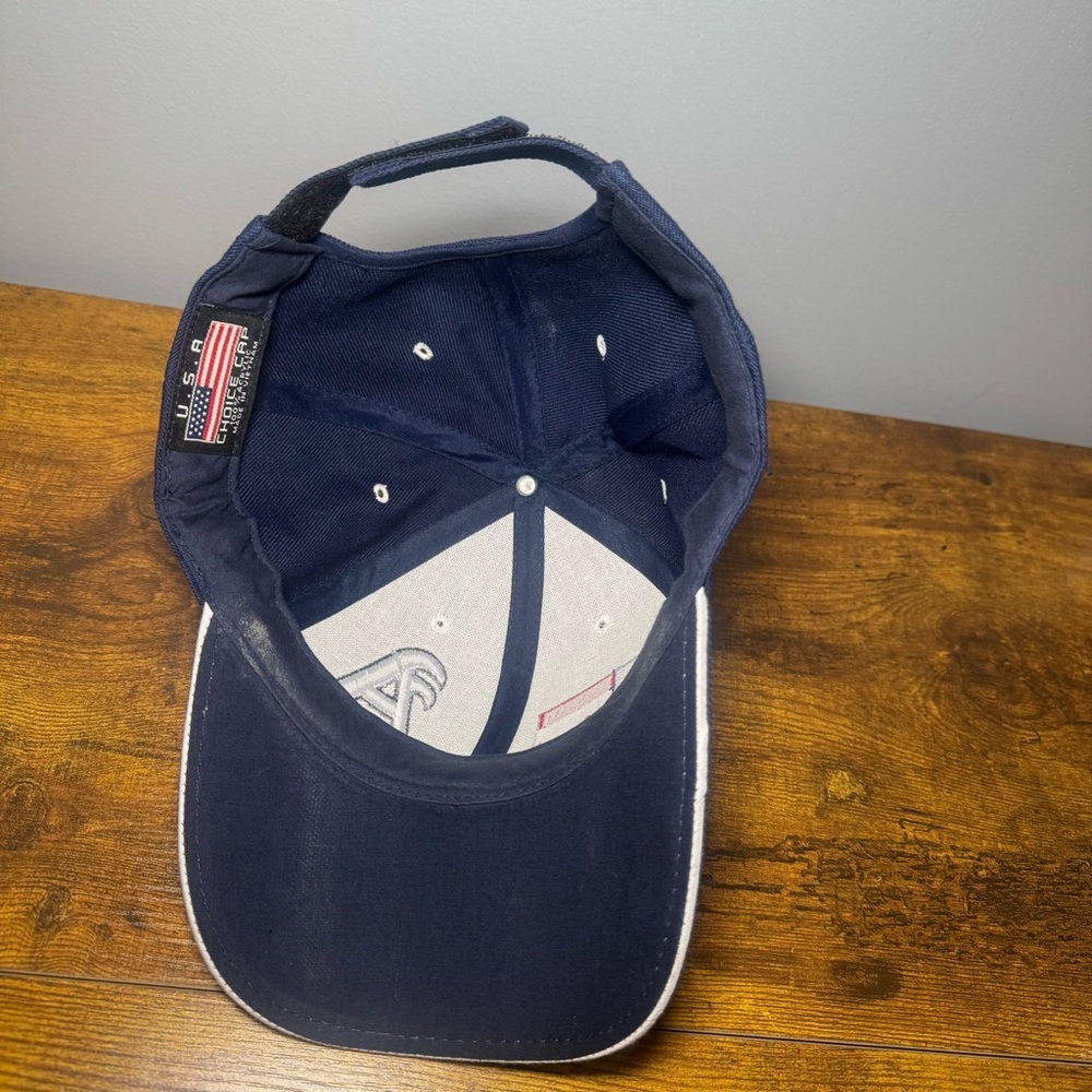 USA Choice Cap Atlanta Georgia State Flag and A Embroidered Hat Navy - Picture 6 of 7